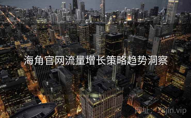 海角官网流量增长策略趋势洞察